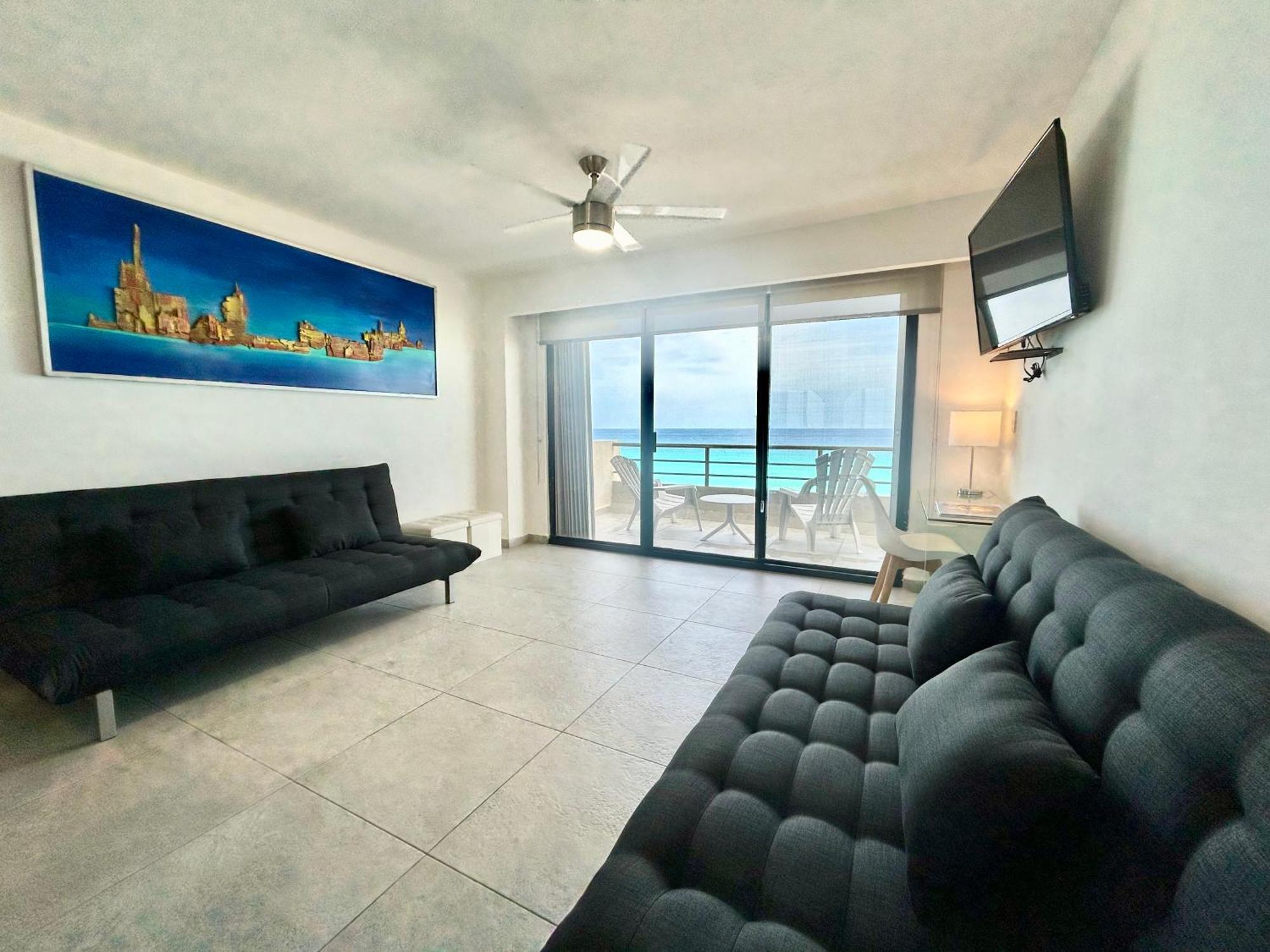 Sparkling Ocean View In Cancun Exterior photo
